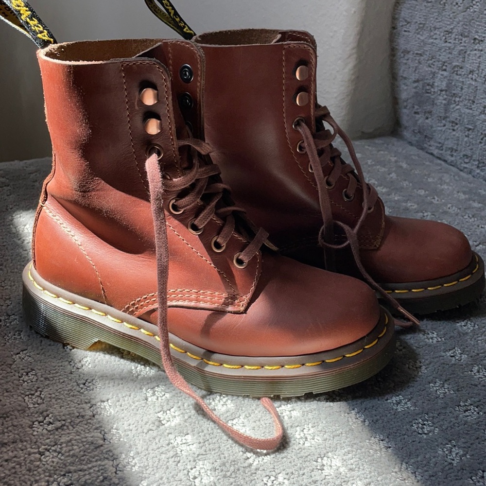 Doctor martens brown boots
